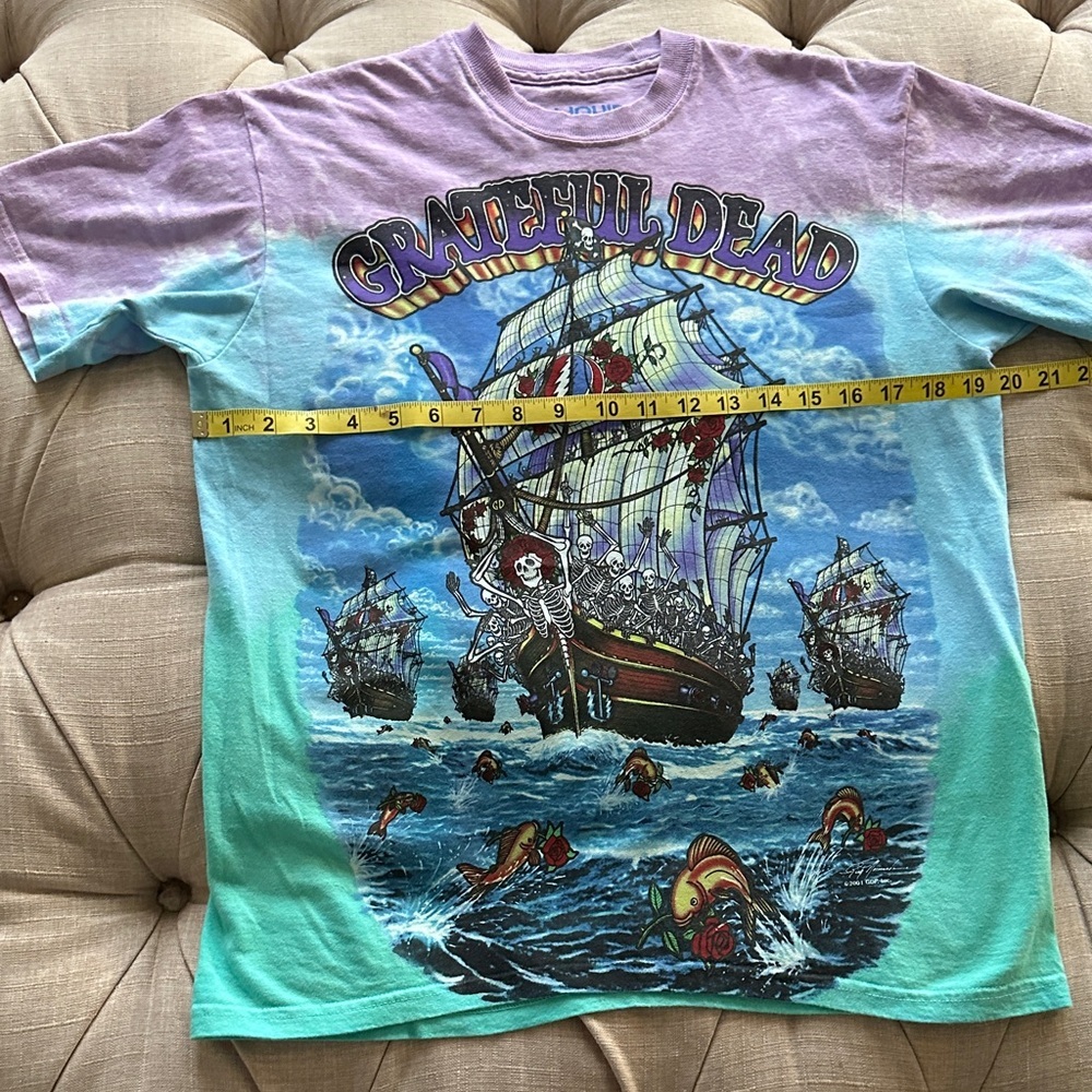 Liquid Blue Grateful Dead Multicolor Short Sleeve Tee - Picture 4 of 7